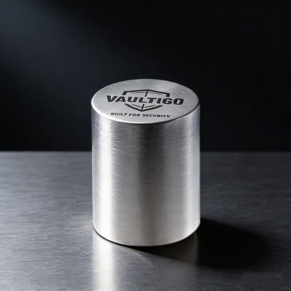 Stainless Steel Capsule Seed Phrase Backup Plate